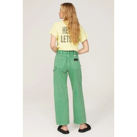 Wrangler Green Women's Jeans - Picture 3 of 5